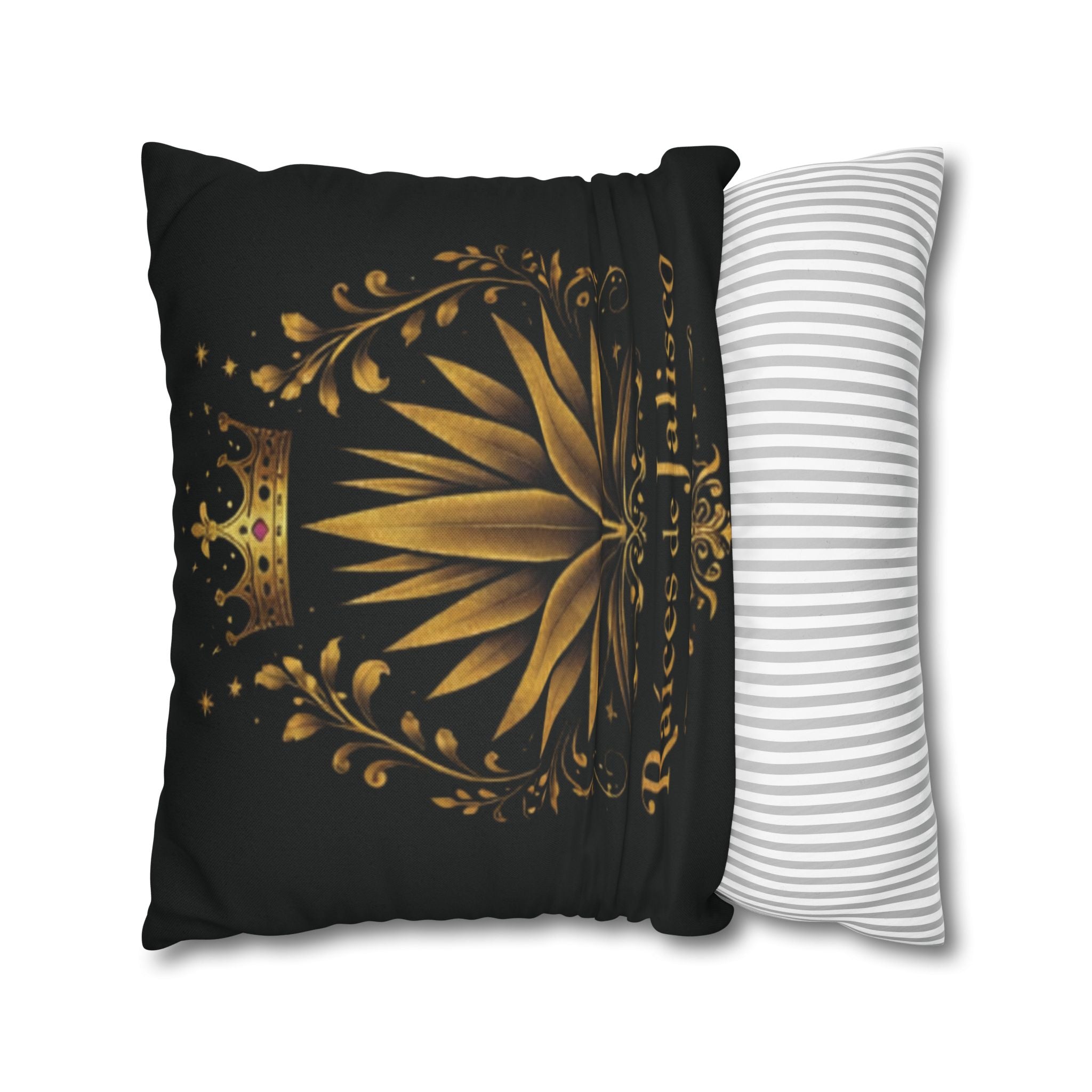 Raices de Jalisco-Gold Agave Decorative Pillow cover