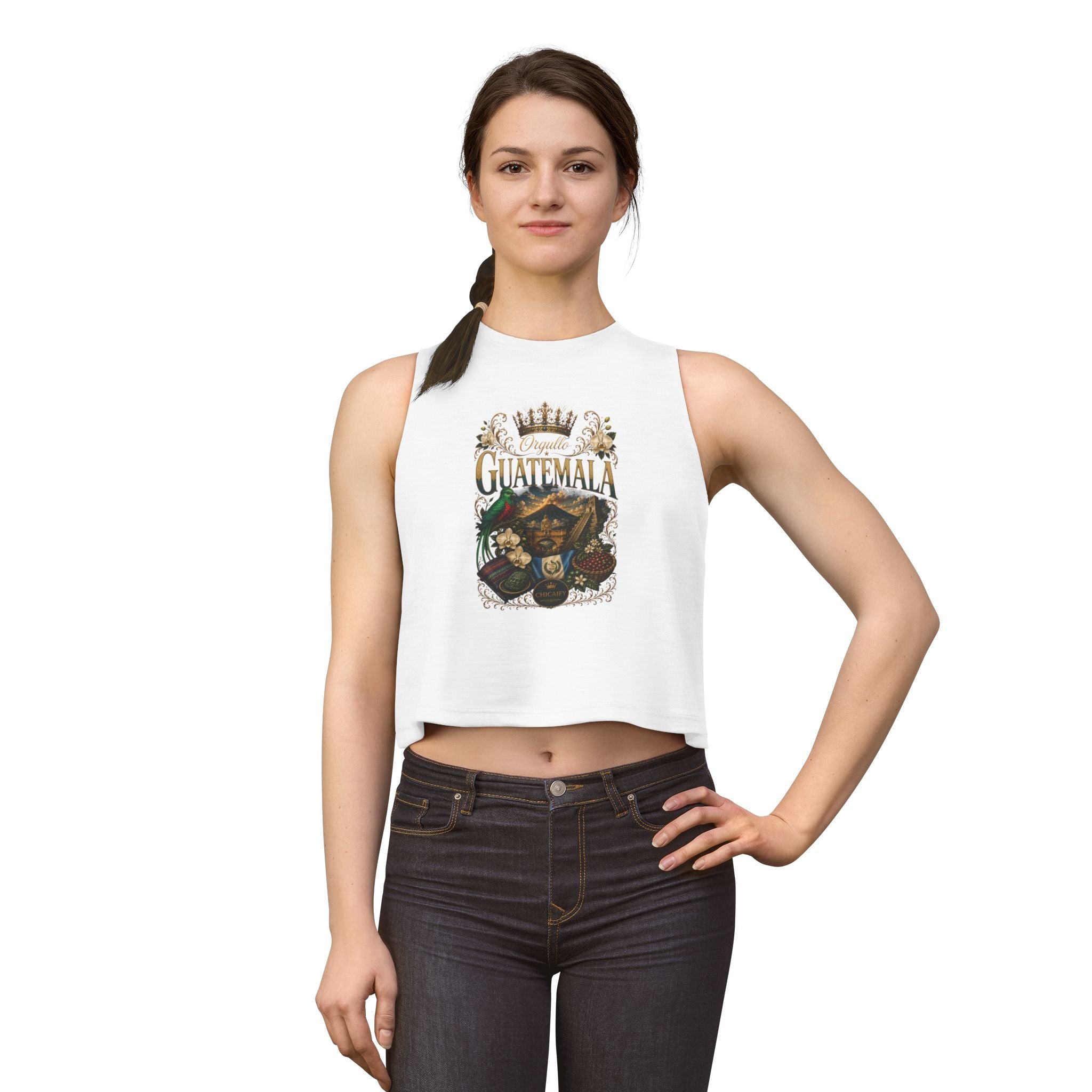 Corazón de Jade | Guatemala Heritage Crop Top