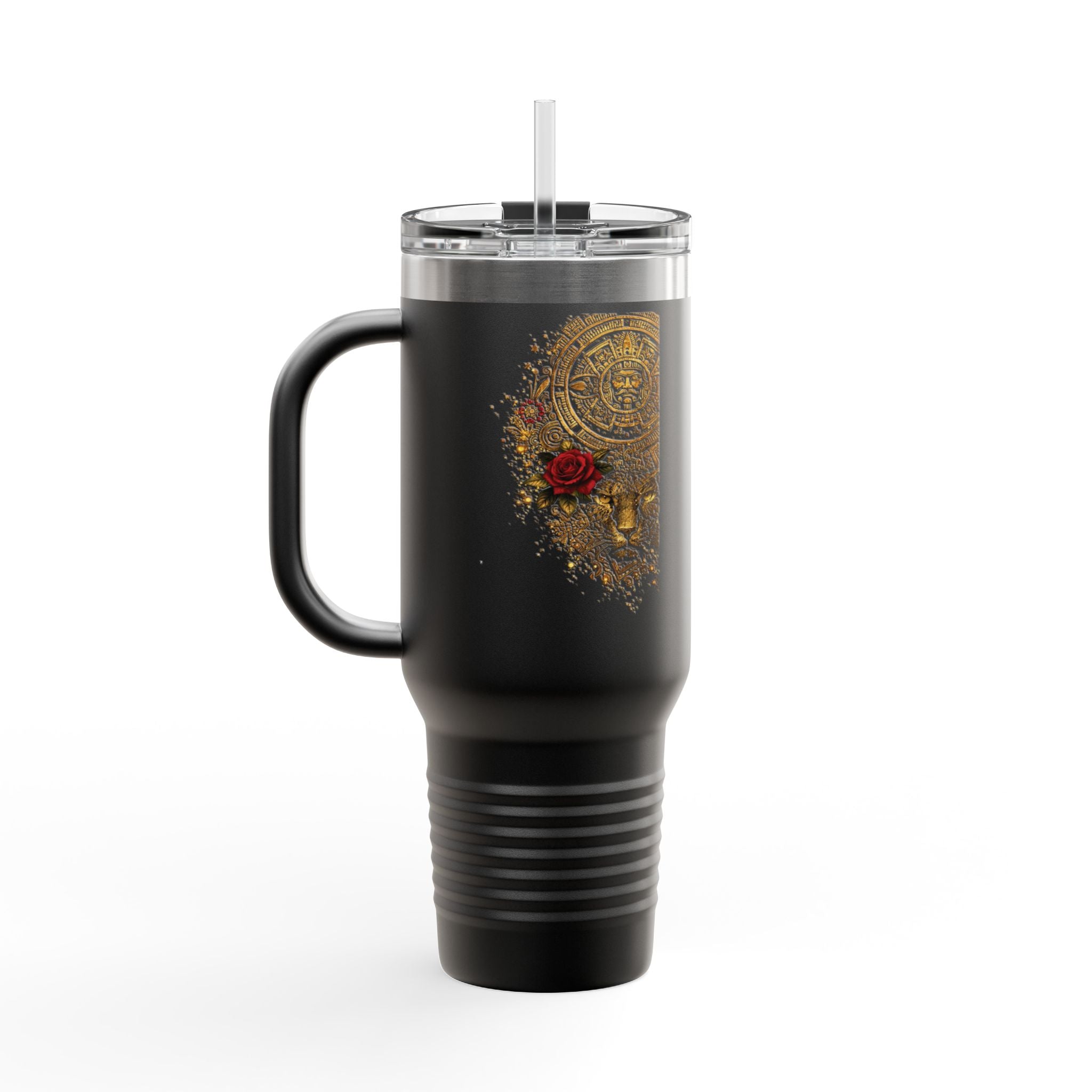 40oz Insulated Travel Mug — Reina Azteca
