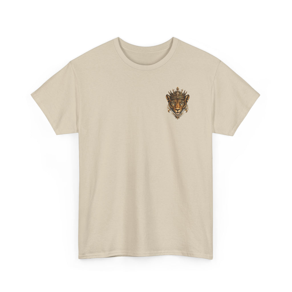Golden Crowned Jaguar Tee — Graphic T-Shirt