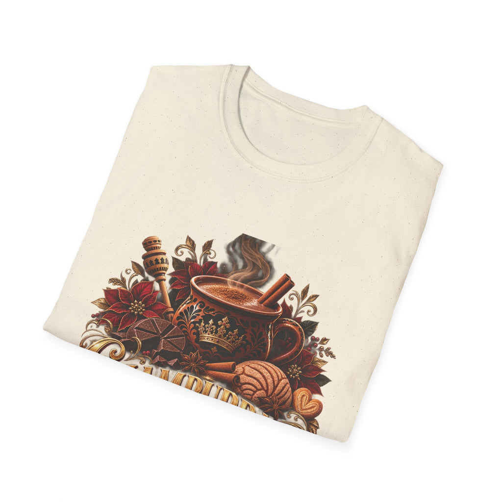 Champurrado & Chill Mexican Hot Chocolate Graphic T-Shirt | Unisex Fall Tee