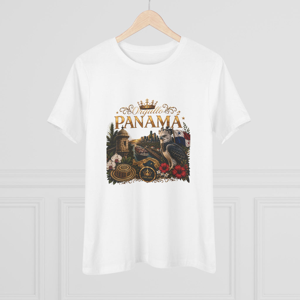 Orgullo Panamá — Raíces Unidas Women's Cotton Tee