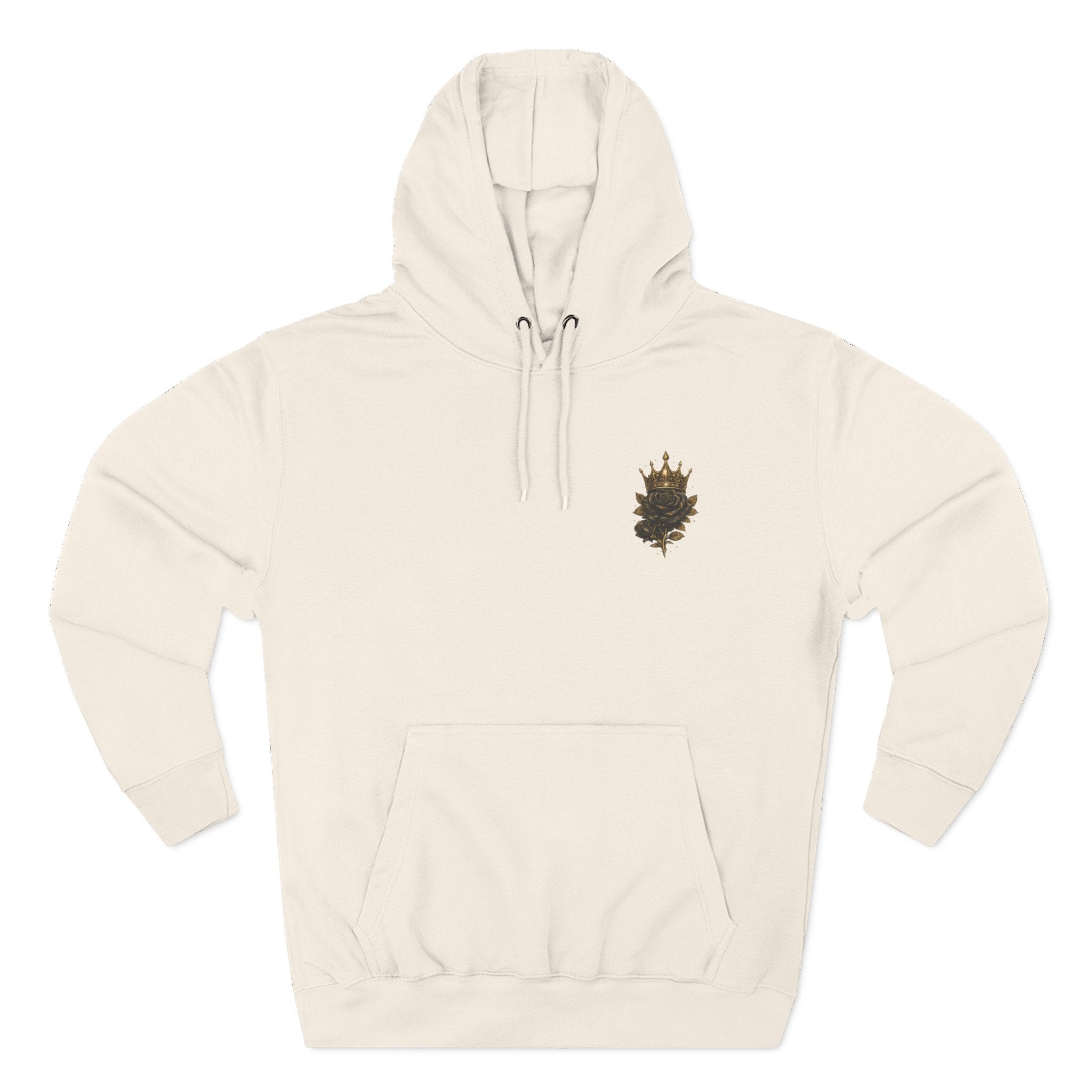 Raices de Oro Hoodie – 'Raices de Oro' Ornate Crown Graphic
