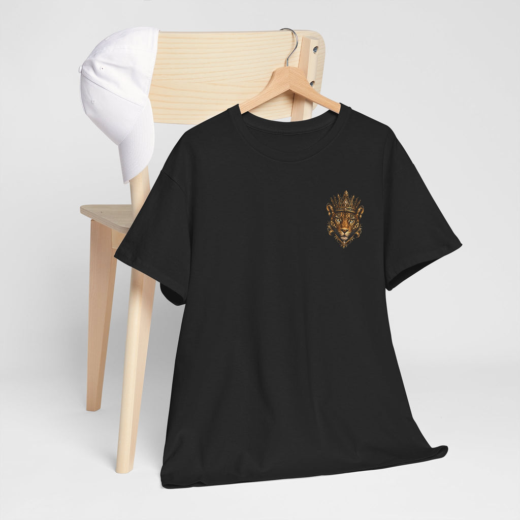 Golden Crowned Jaguar Tee — Graphic T-Shirt