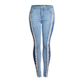 New Fashion Tassel Slim Jeans Slim Butt Lift Skinny Jeans For Women