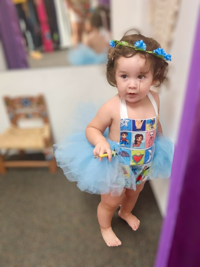 Loteria Tutu Romper for Girls