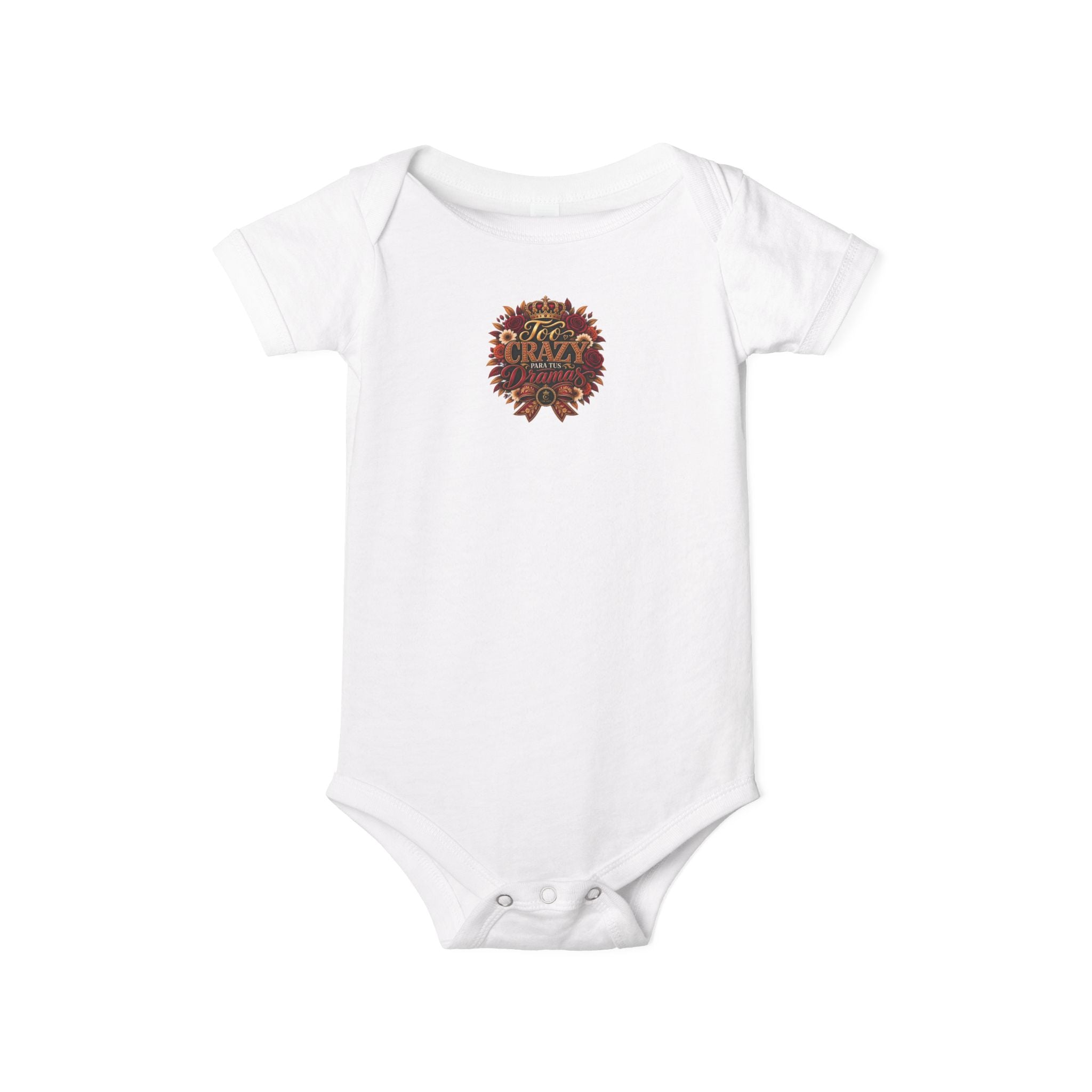 Too Crazy Para Tus Dramas – Charro-Inspired Edition | Infant Jersey One Piece