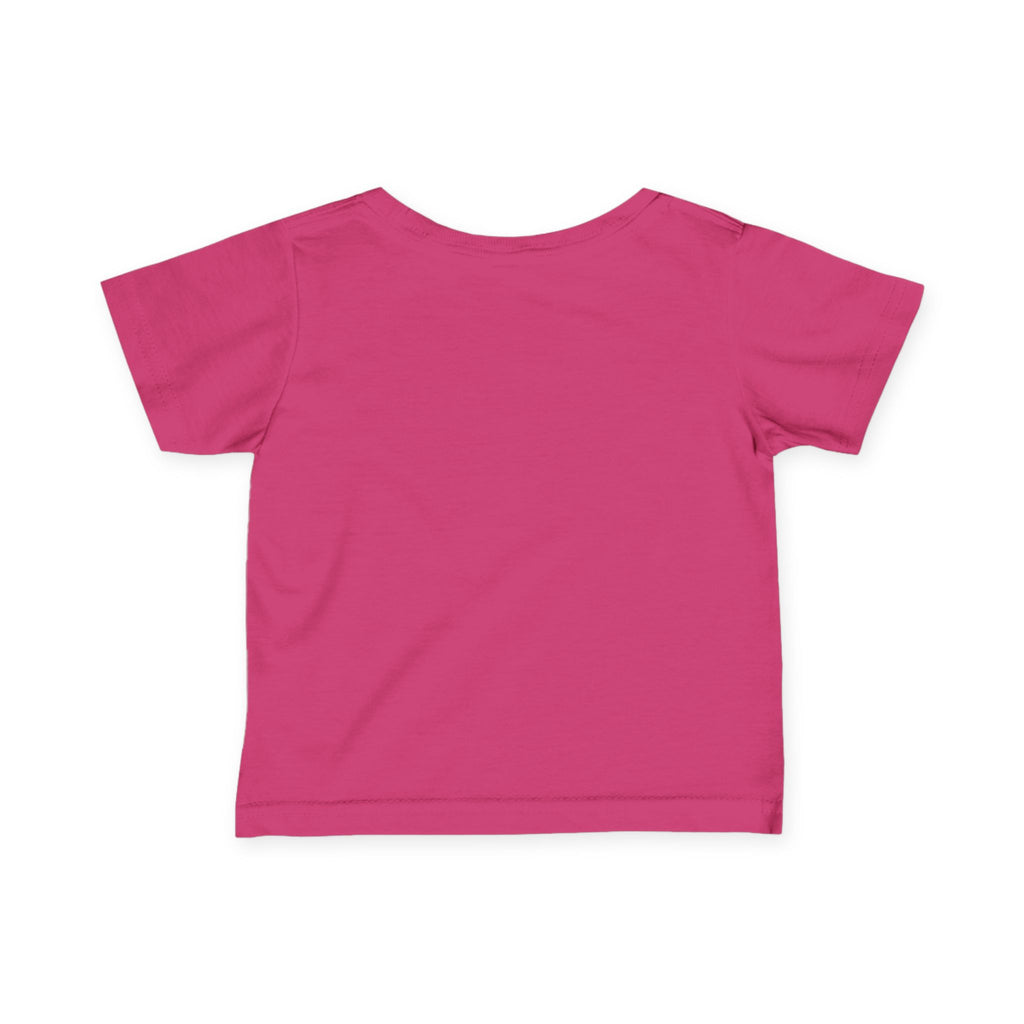 Infant Tee — "Mini Reina" Princess Crown & Glitter Shoes Baby Shirt