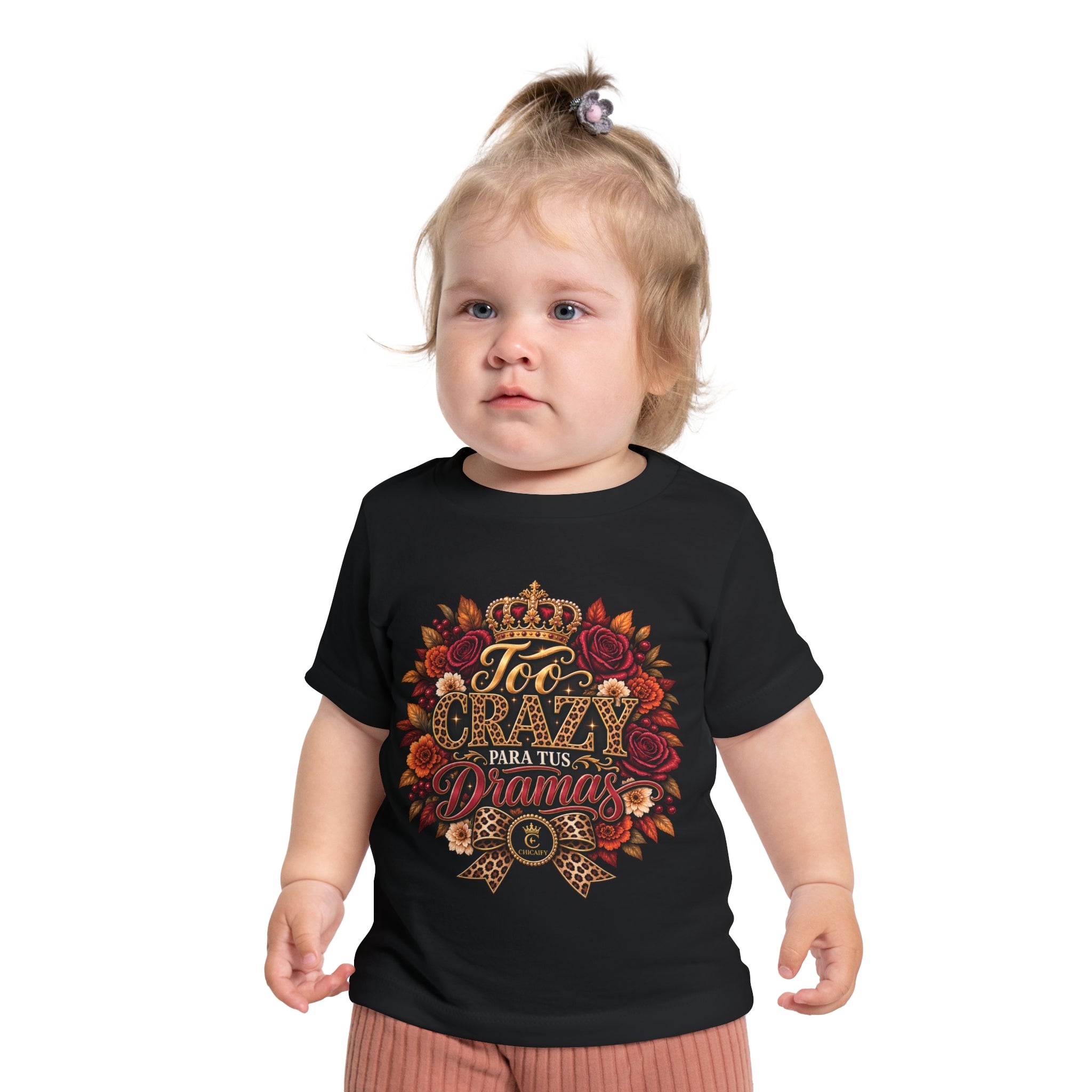 Too Crazy Para Tus Dramas – Jaguar Edition |Baby Short Sleeve T-Shirt