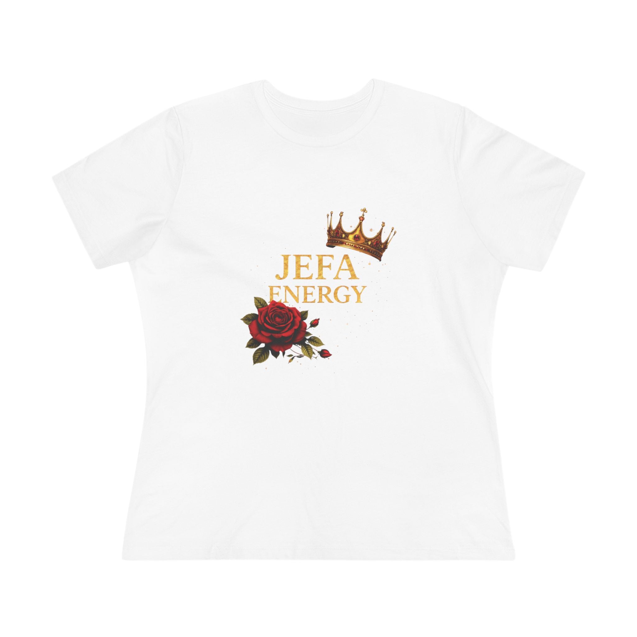 Jefa Energy Crown & Rose Graphic Tee