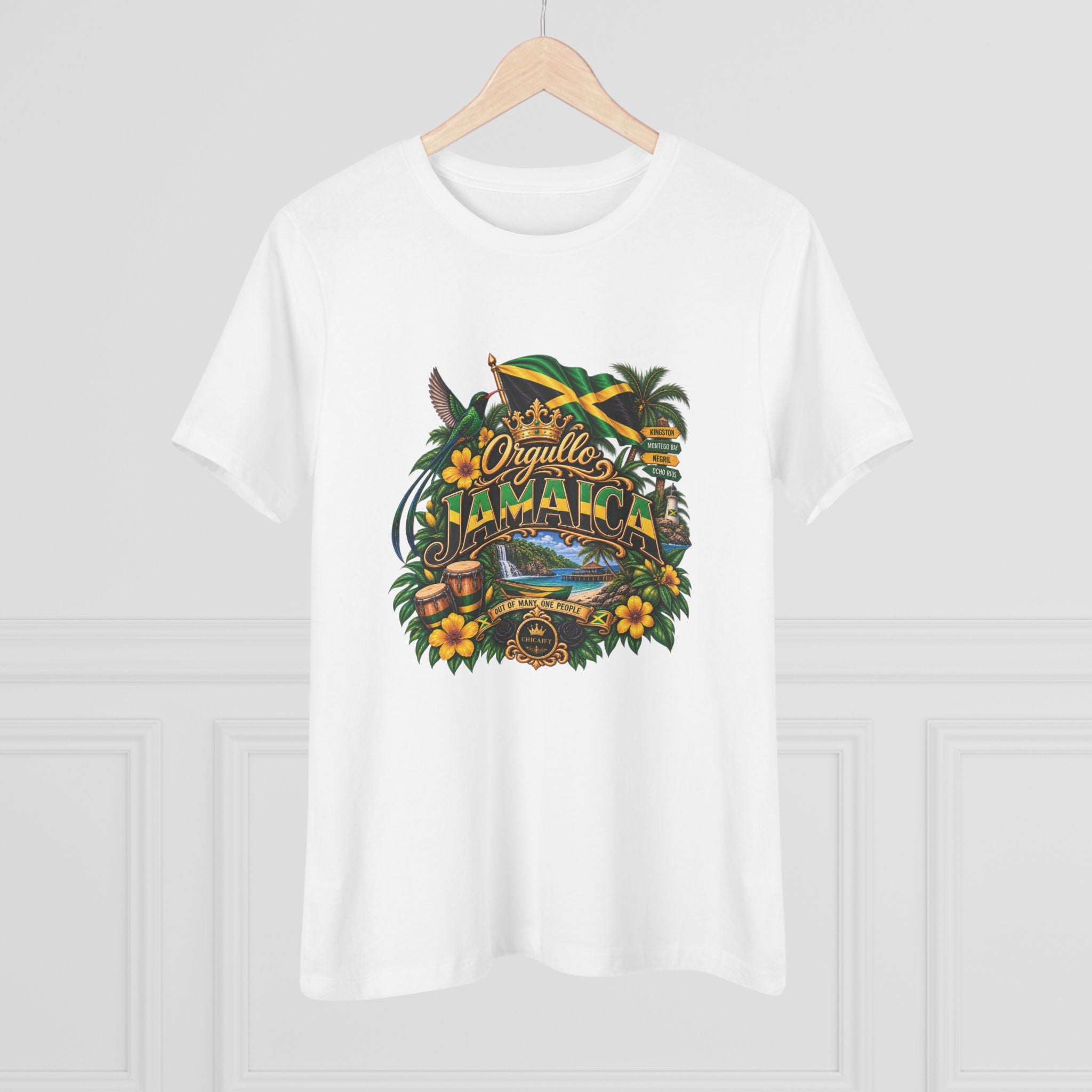 Orgullo Jamaica — Raíces Unidas Collection |  Cotton Tee