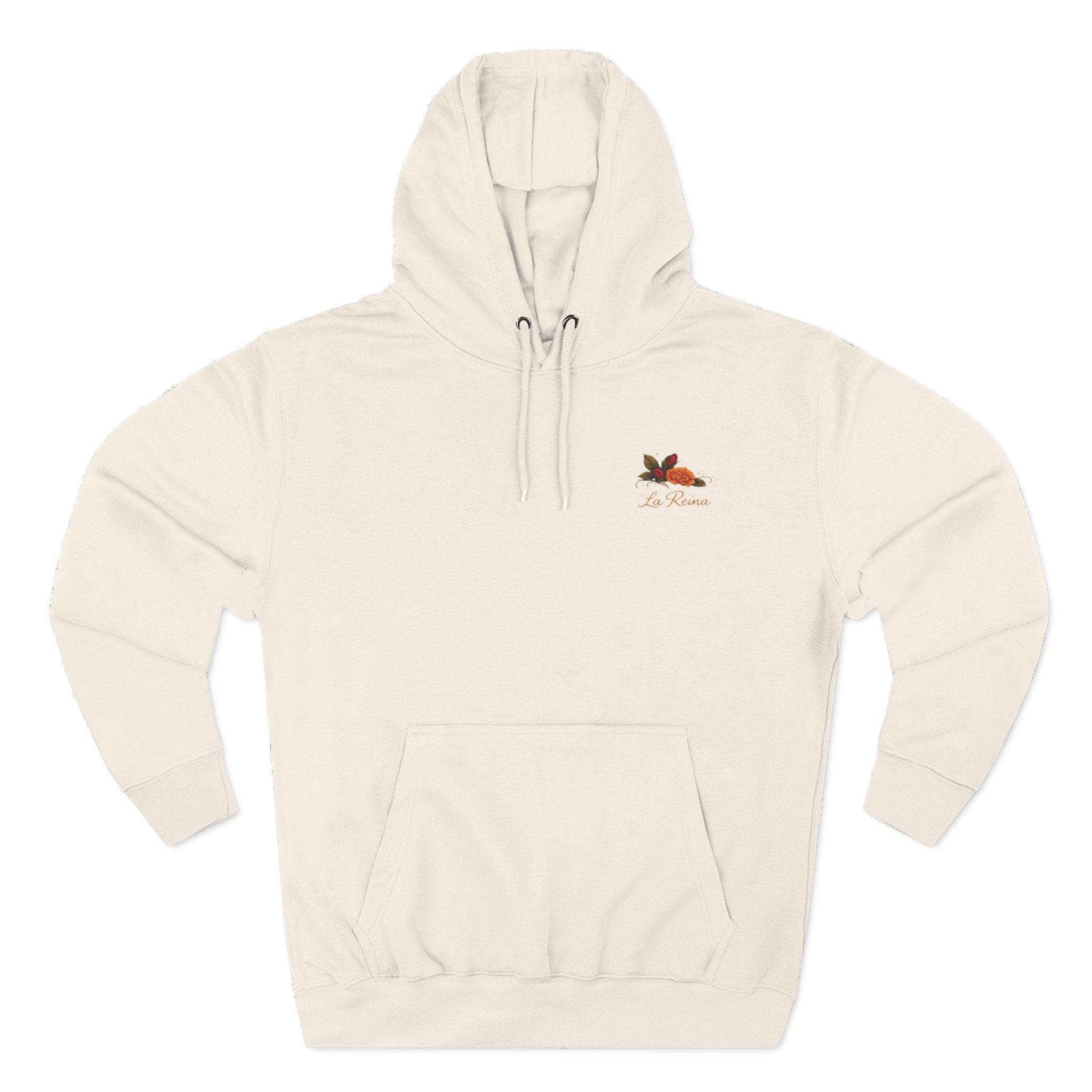 Segura Fuerte Única Hoodie — Spanish Floral Rose Inspirational Pullover