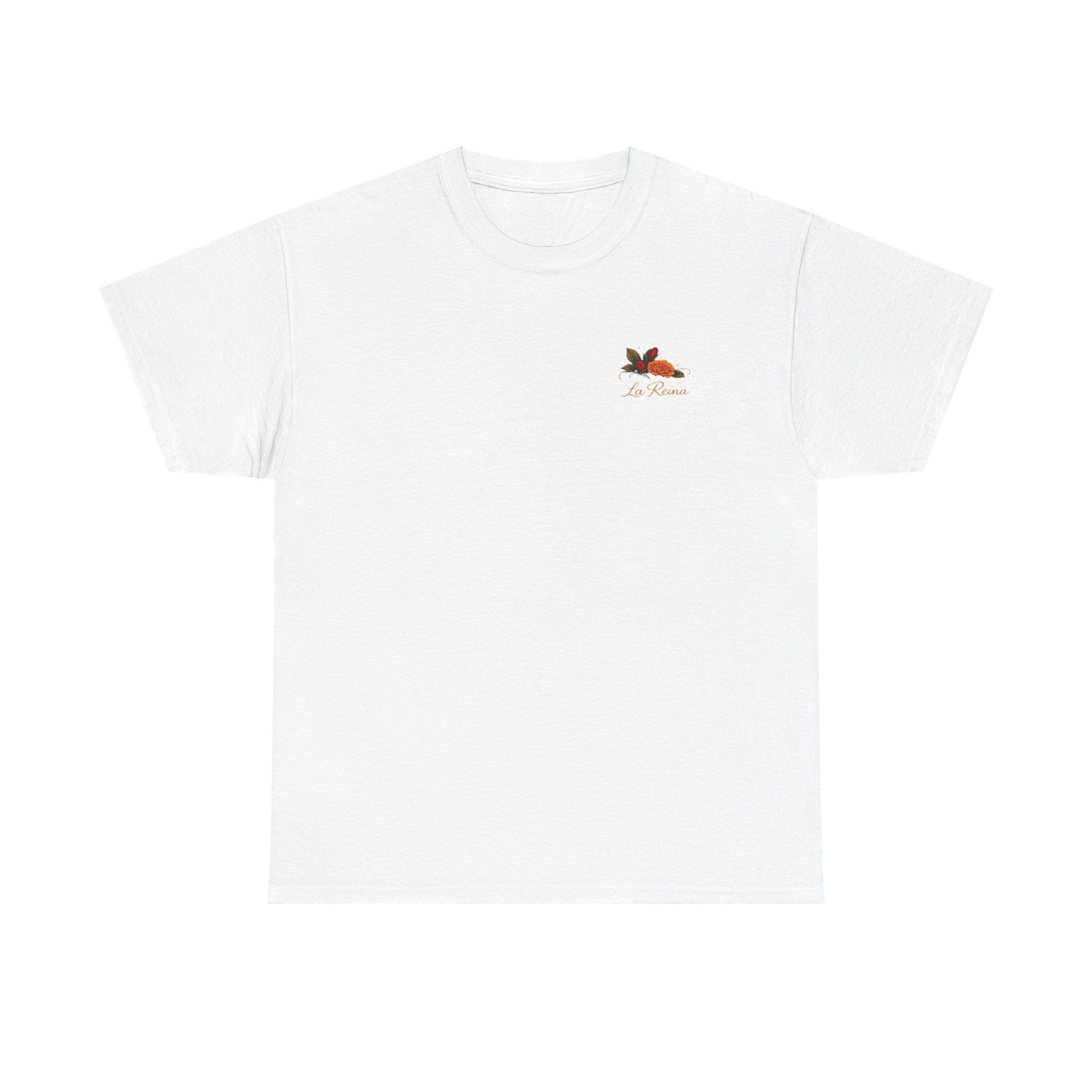 T-Shirt — "Hecha de Fuerza y Flores" Floral Empowerment Tee
