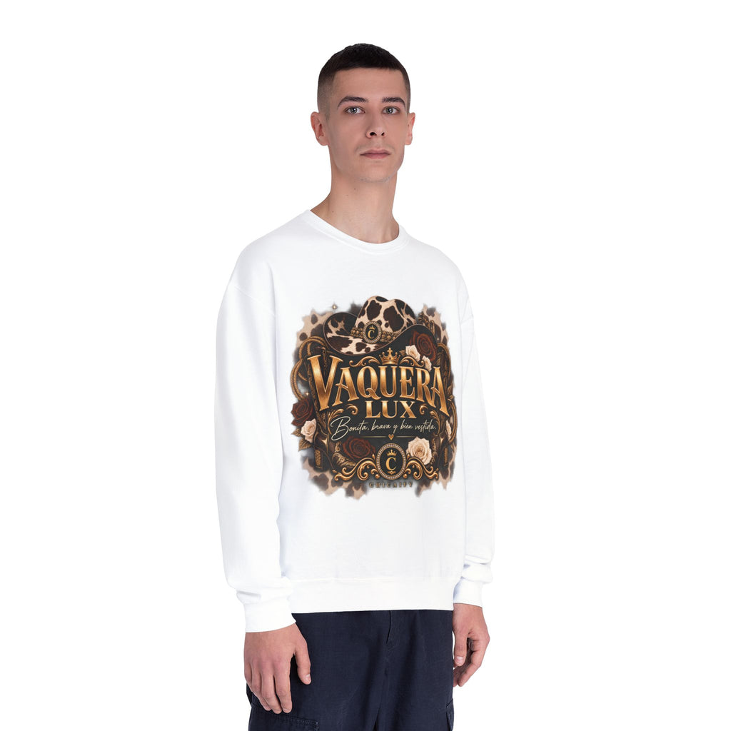Vaquera Lux – Bonita, Brava y Bien Vestida | NuBlend® Crewneck Sweatshirt