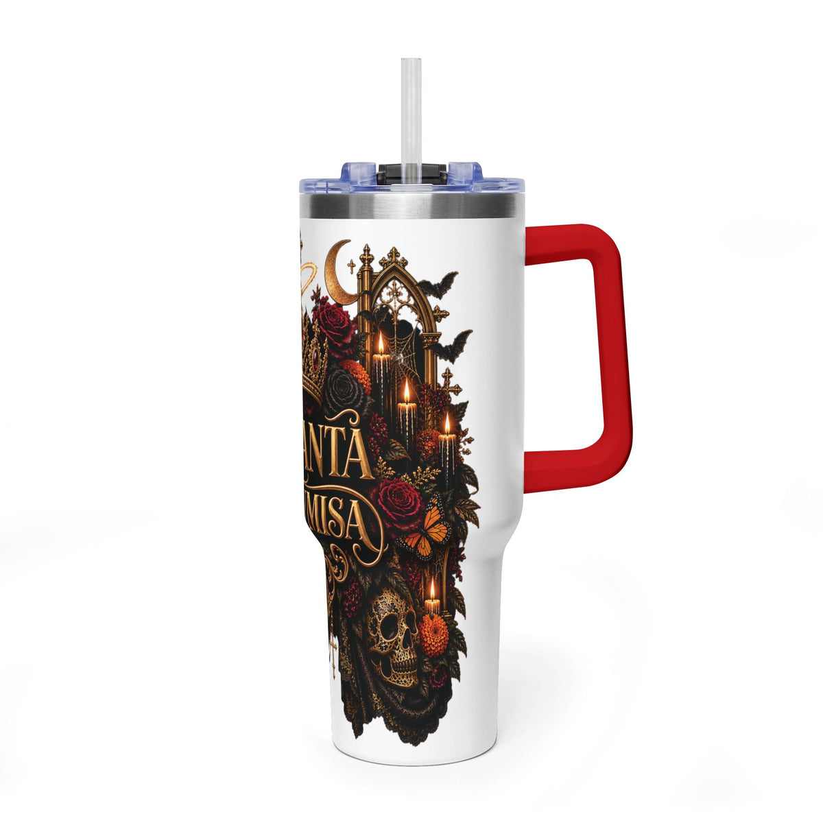 Ni Santa, Ni Sumisa | Vacuum Thermal Tumbler, 40oz