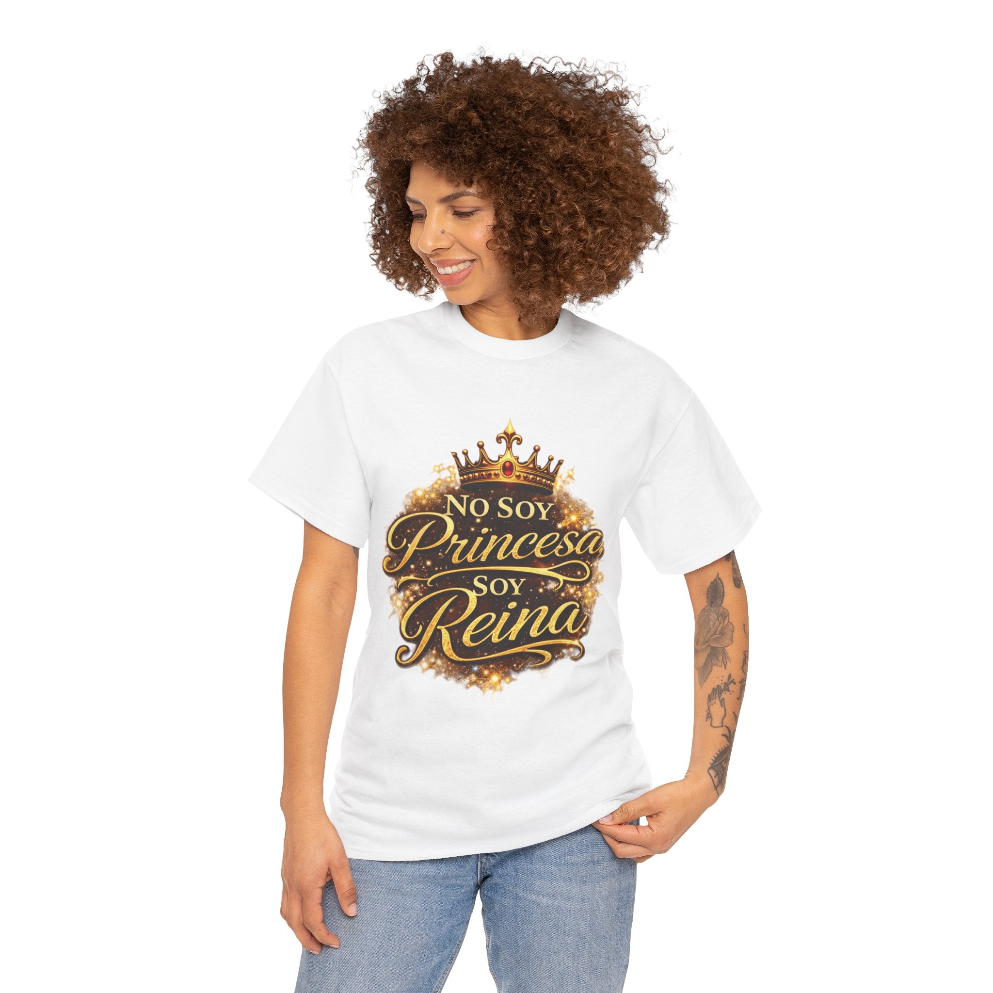 T-Shirt — "No Soy Princesa, Soy Reina" Tee