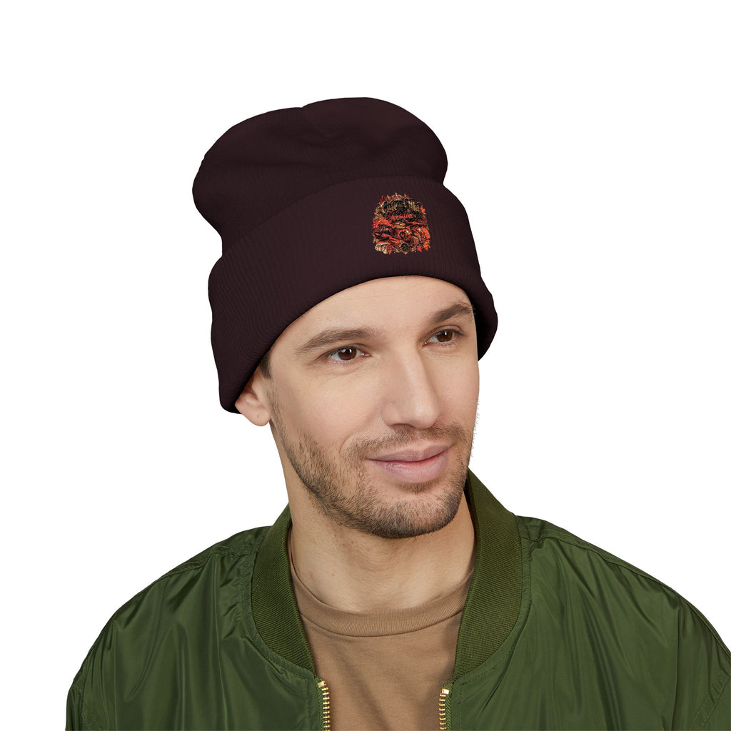 Café de Olla Weather | Mexican Fall Classic Cuffed Beanie (Embroidery)