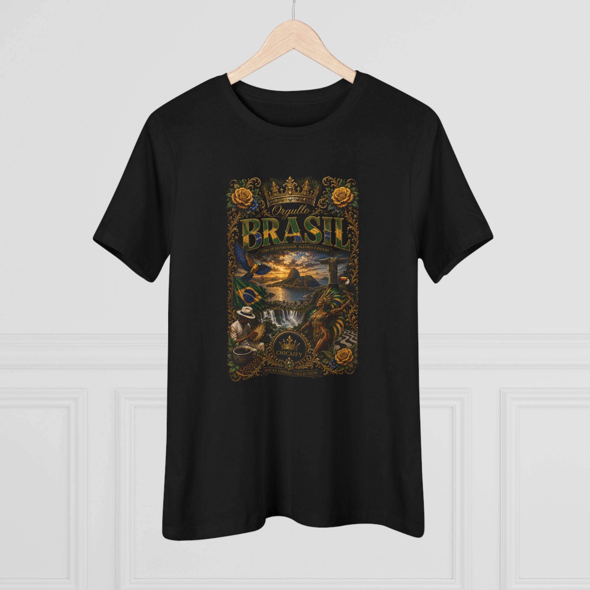 Brazil | Raices Unidas -Women's Cotton Tee