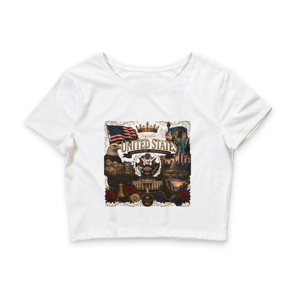 United States Heritage | Raíces Unidas Collection Crop Tee