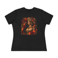 Reina Azteca: Entre Rosas y Cempasúchil | Women's Cotton Tee