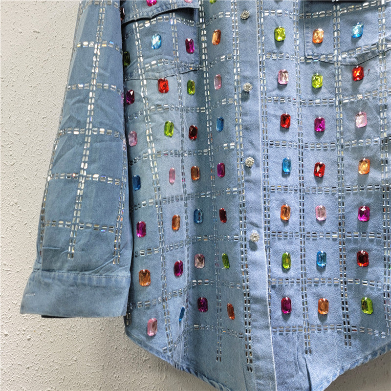 Relaxed Denim Shirt Jacket