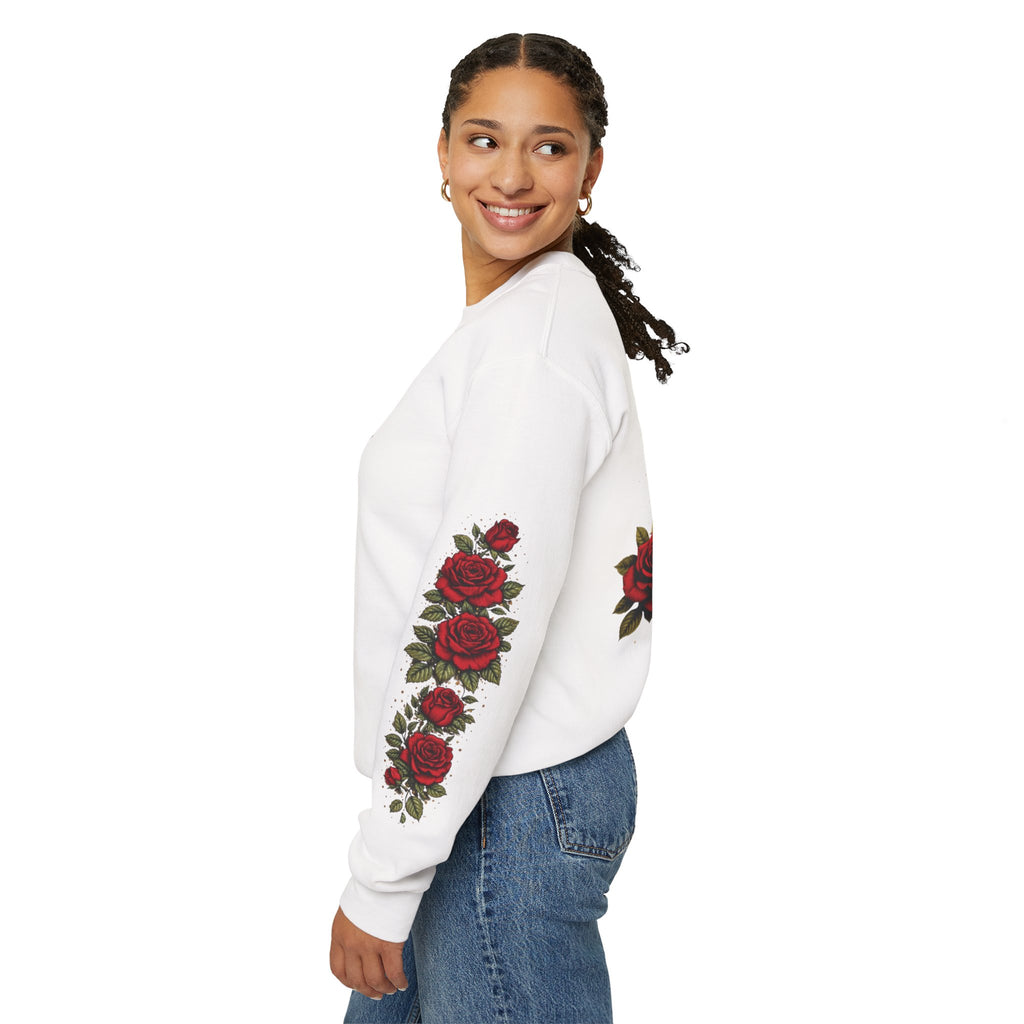 Jefa Energy Crewneck Sweatshirt — Rose & Crown Graphic