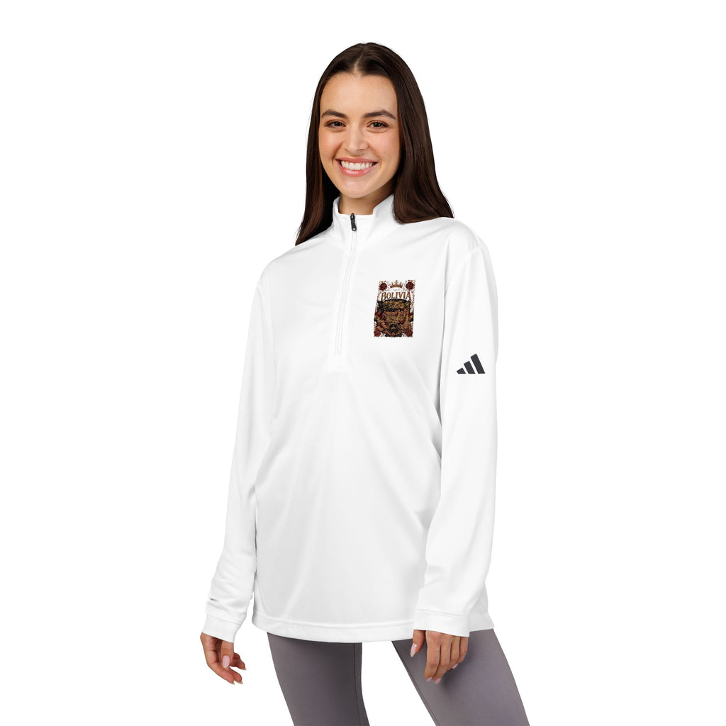 Raíces Unidas — Orgullo Bolivia adidas® Quarter-Zip Pullover (Embroidery)