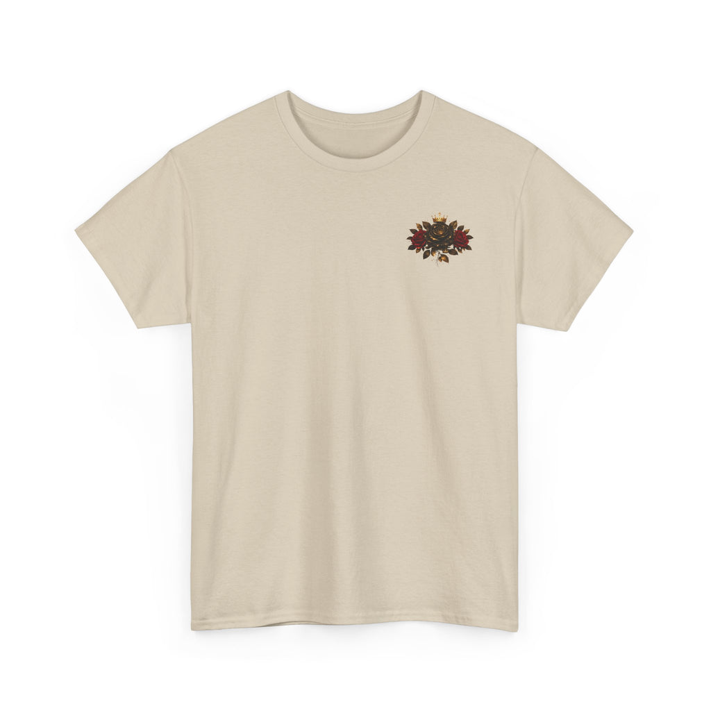 Queen Energy Tee — Floral Crown Graphic T‑Shirt