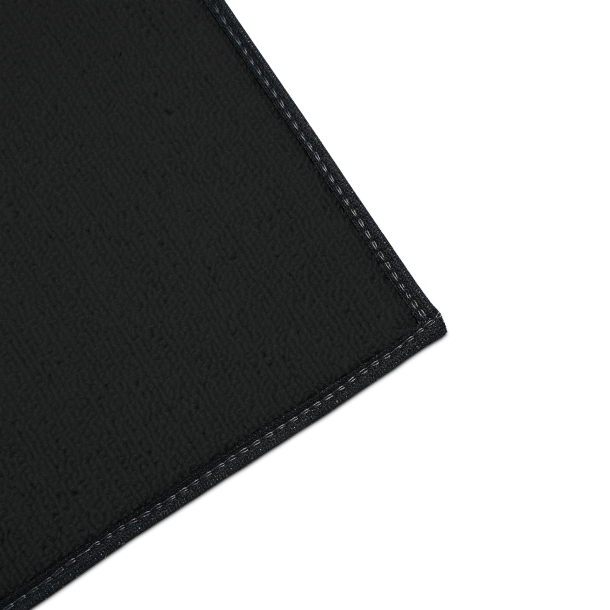 Crowned Jaguar Floor Mat — Regal Decorative Entry Rug