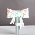 Sweet Bows 3D Bow Straw Topper