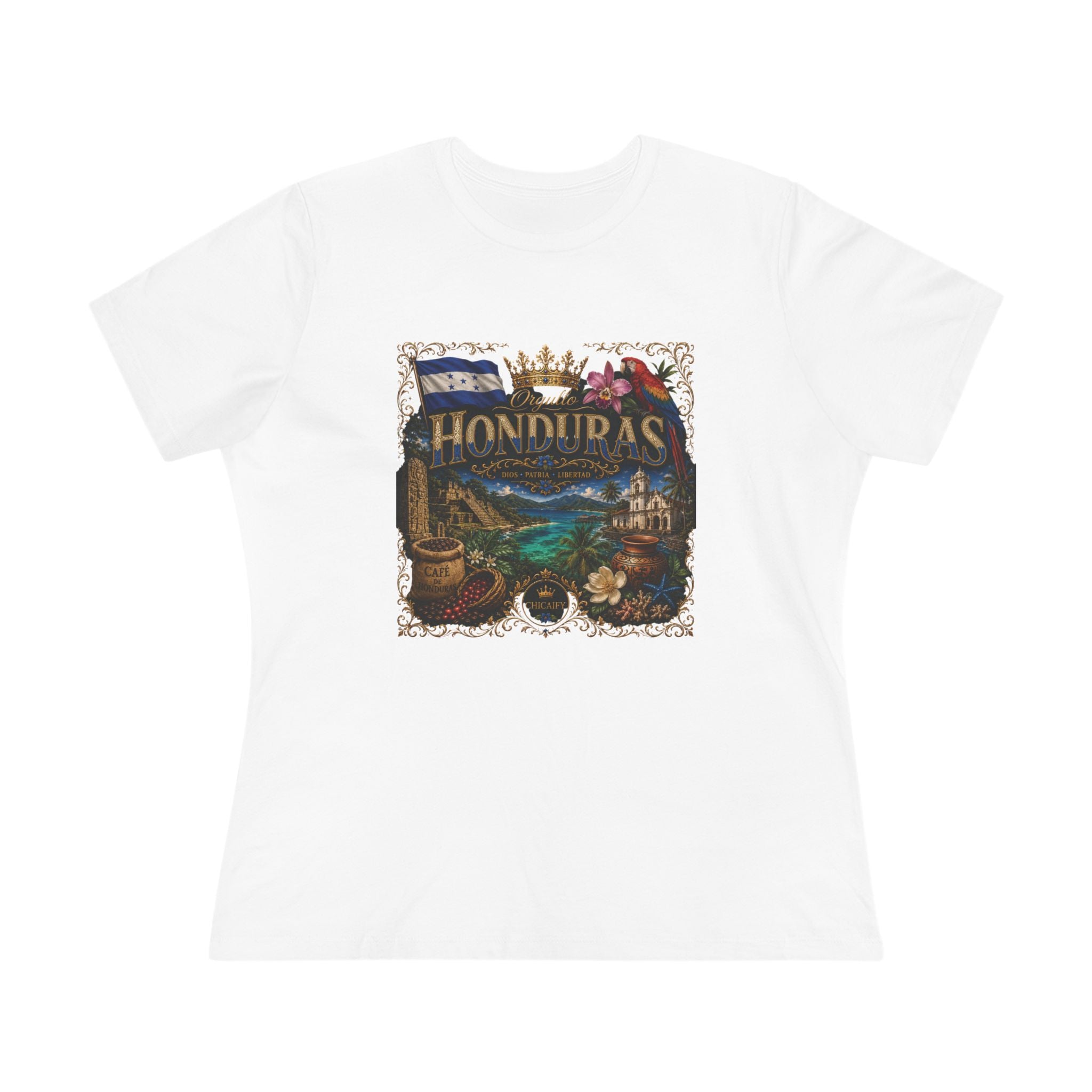 Orgullo Honduras | Colección Raíces Unidas Cotton Tee