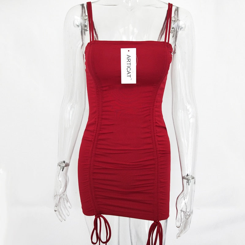 Sexy Backless Women Dress Strapless Bodycon