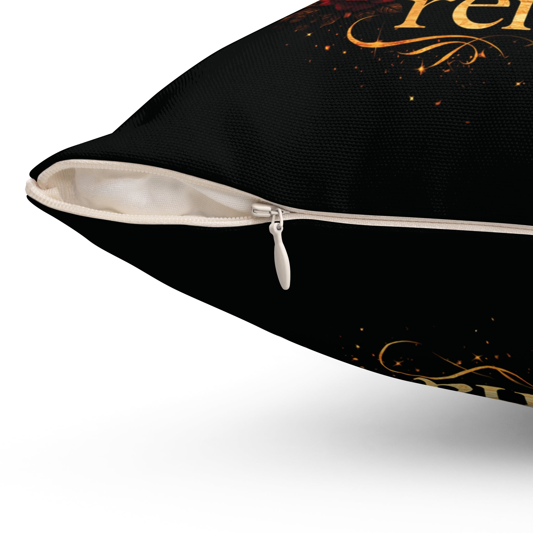 Reina Warrior Pillow — "De cenizas… nació una reina" Decorative Throw Pillow