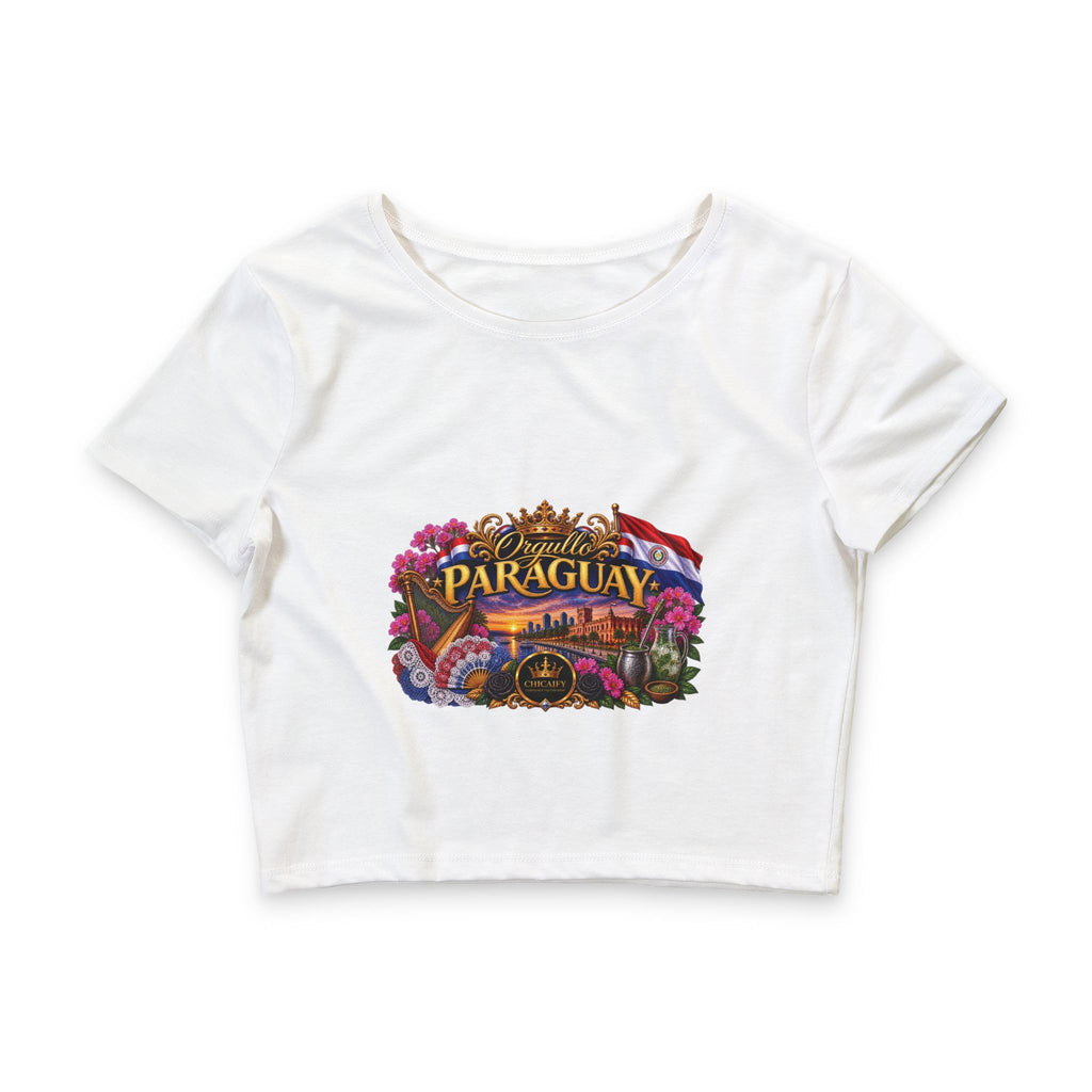 Orgullo Paraguay — Raíces Unidas Collection | Crop Tee
