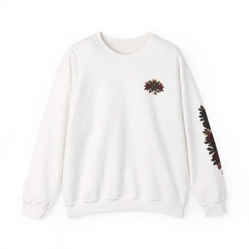 Bloom Like a Queen Sweatshirt — Floral Crown Crewneck