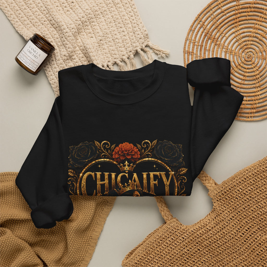 Chicaify® Be Bold. Take Up Space. Statement  Crewneck Sweatshirt