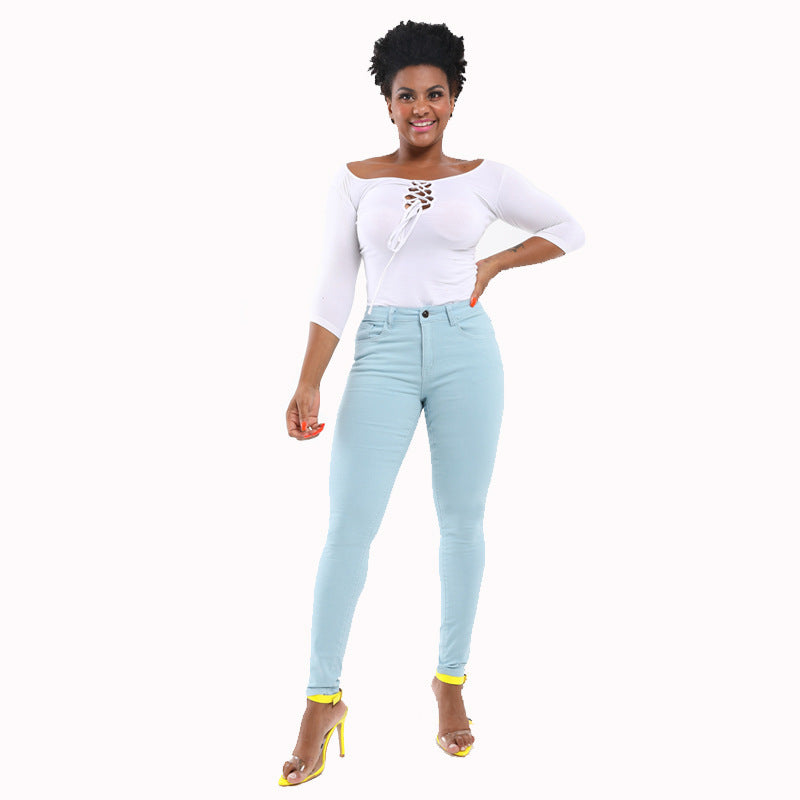 High Elasticity | Hip Hugging Women's Jeans