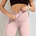 Women's Thigh-High Waistband Tummy Control Butt Lift Elastic Tight Leggings