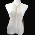 Crystal Tassel Body Necklace