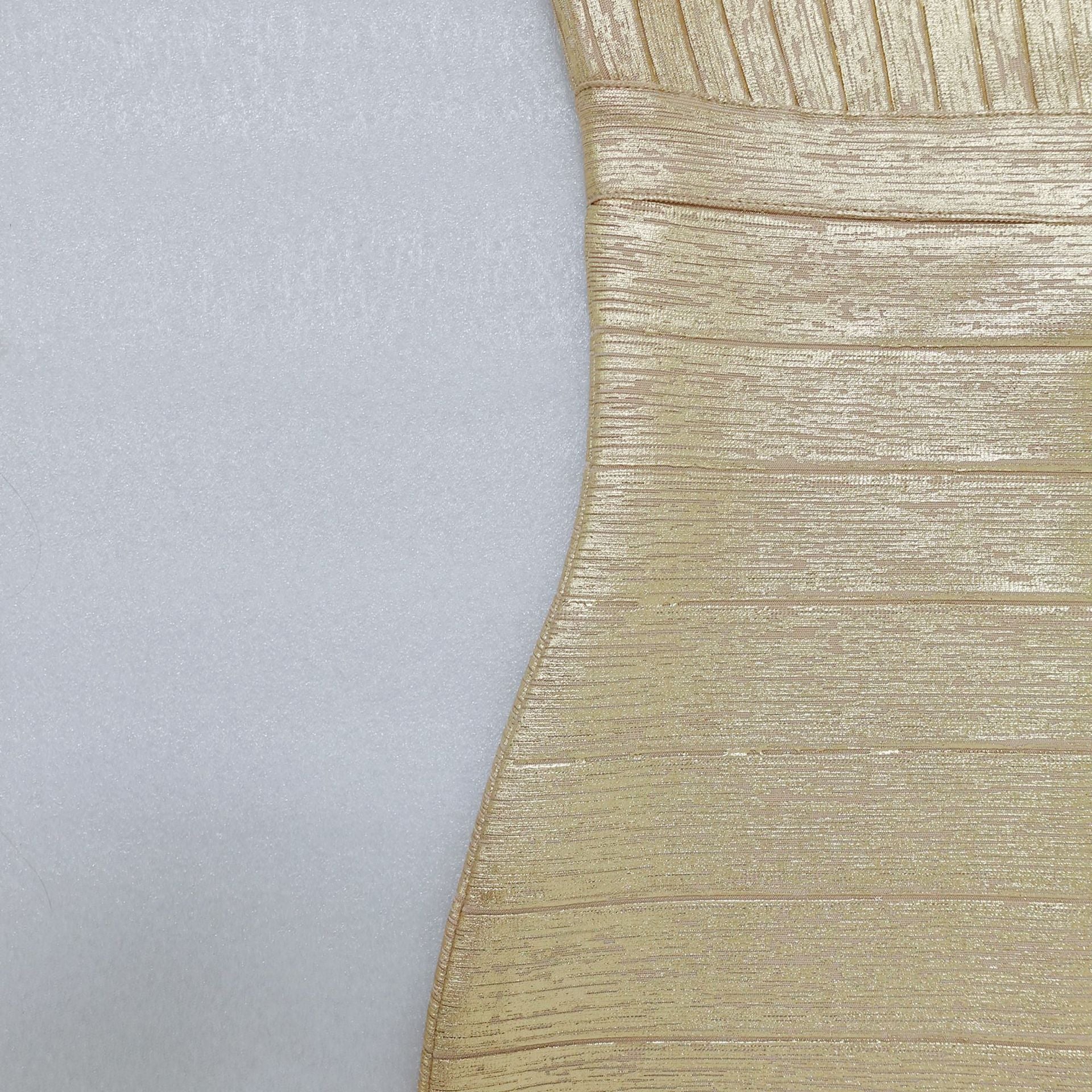 Summer Women's Fashion Hot Glue Pit Strip Bandage Dress
