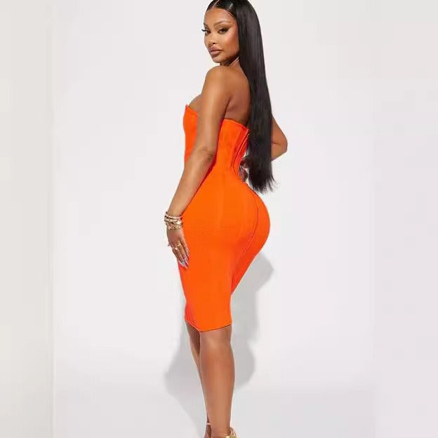 Sculpted Bandage Party Dress