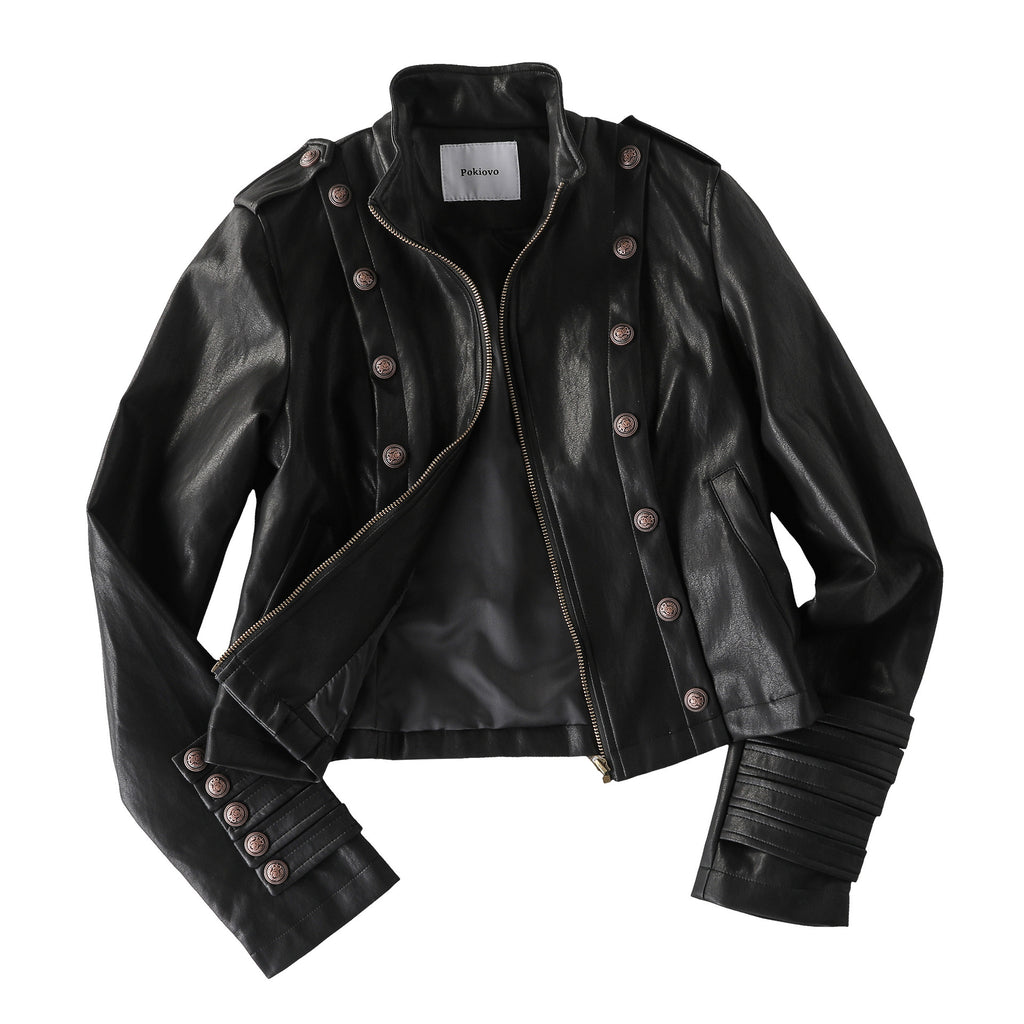 Double-Breasted Moto Jacket