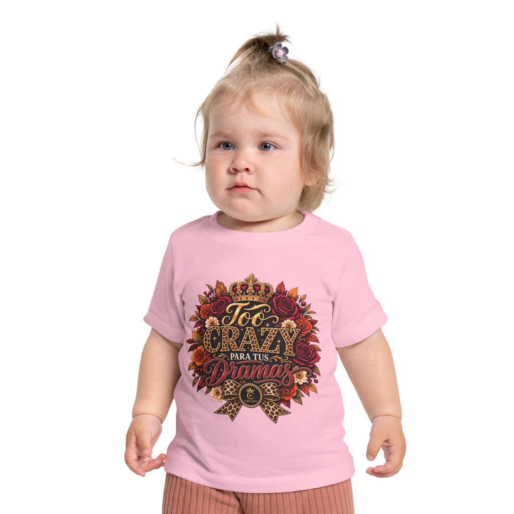 Too Crazy Para Tus Dramas – Jaguar Edition |Baby Short Sleeve T-Shirt