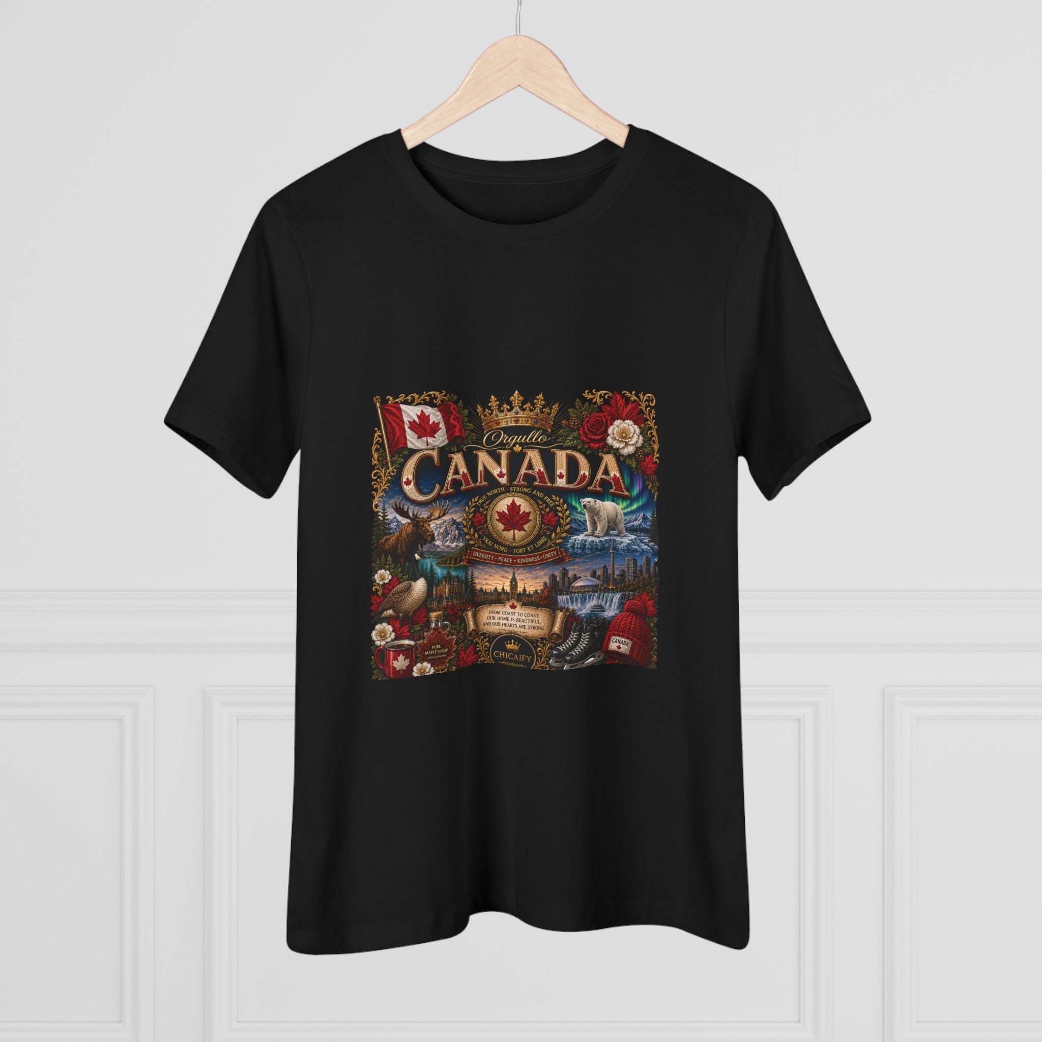Orgullo Canada | Raíces Unidas Collection Cotton Tee
