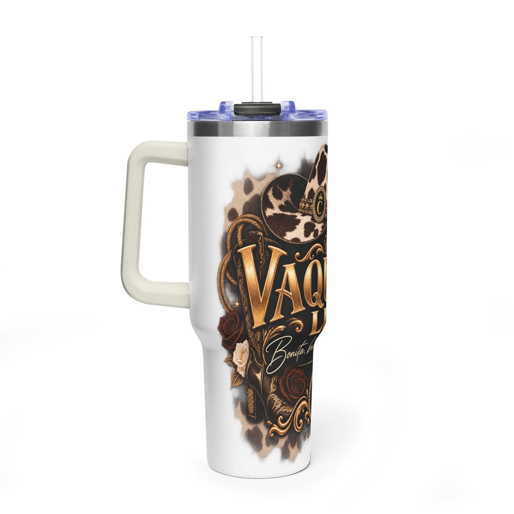 Vaquera Lux – Bonita, Brava y Bien Vestida | Vacuum Thermal Tumbler, 40oz