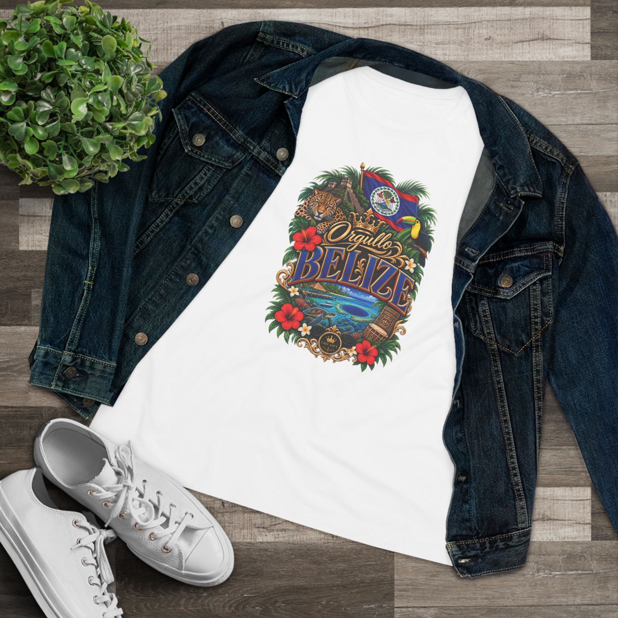 Orgullo Belize — Raíces Unidas Collection |  Cotton Tee