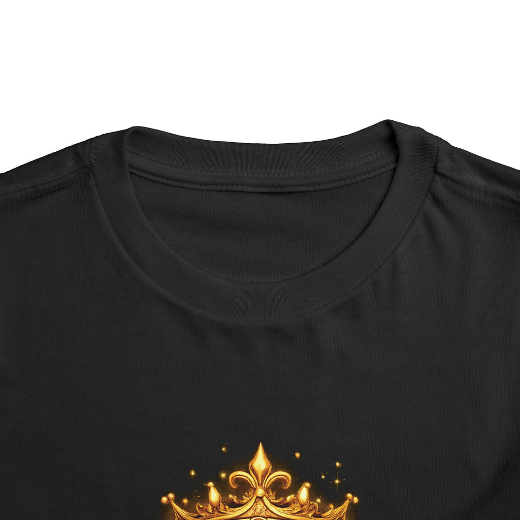 Toddler Tee — "Mini Reina" Crown Design | Crown, Pink Sneakers & Purse Graphic