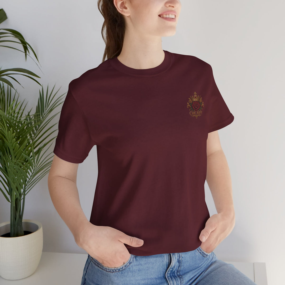 Adelita Rebelde – No Nací Para Obedecer | Chicaify Originals | Unisex Jersey Short Sleeve Tee
