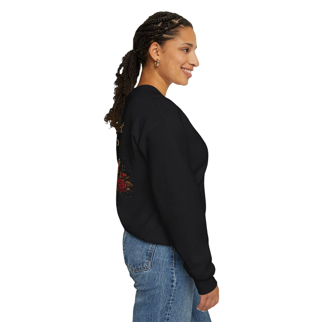 Soft Heart Cold Mind Rose Crown Sweatshirt