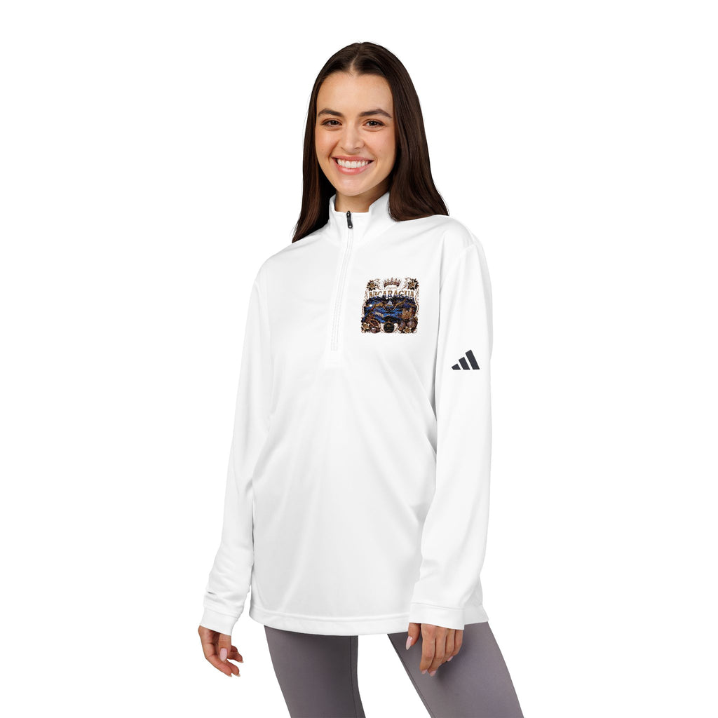 Raíces Unidas — Orgullo Nicaragua adidas® Quarter-Zip Pullover (Embroidery)